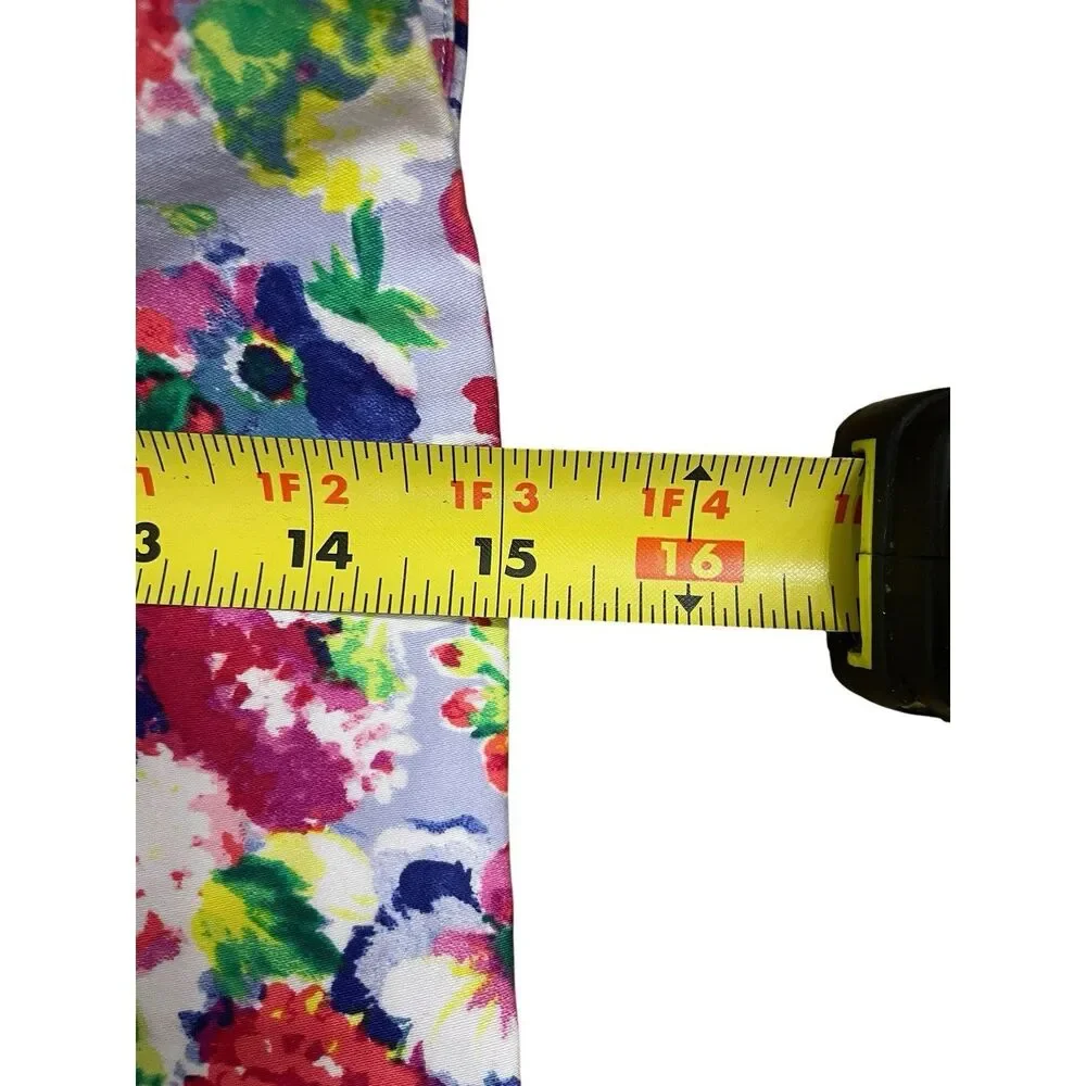 Janie and Jack Floral Blazer Jacket Girls Size 5 Cotton Colorful Spring